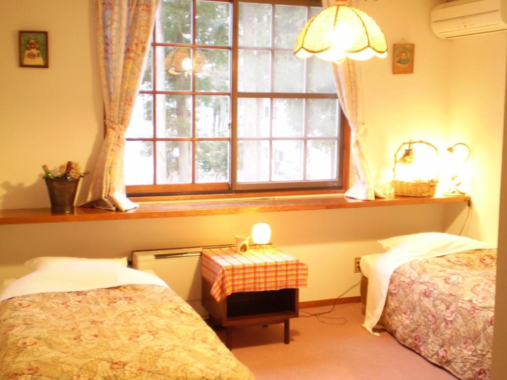 ペンション ちゃうちゃう Bed and Breakfast Hakuba Værelse billede